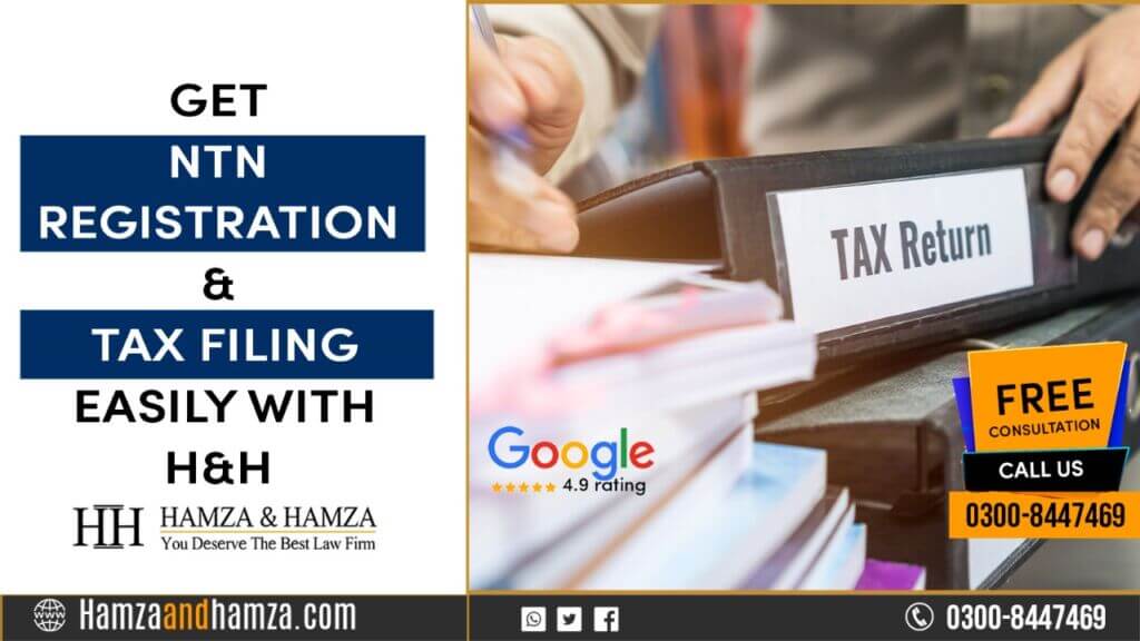 NTN REGISTRATION & FILE INCOME TAX RETURNS