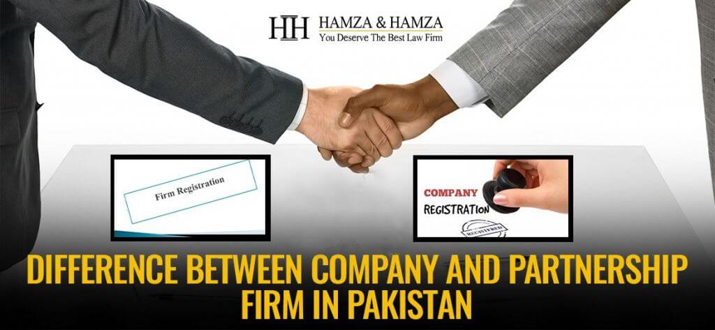 Difference between Company and Partnership Firm in Pakistan